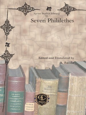 cover image of Severi Philalethes